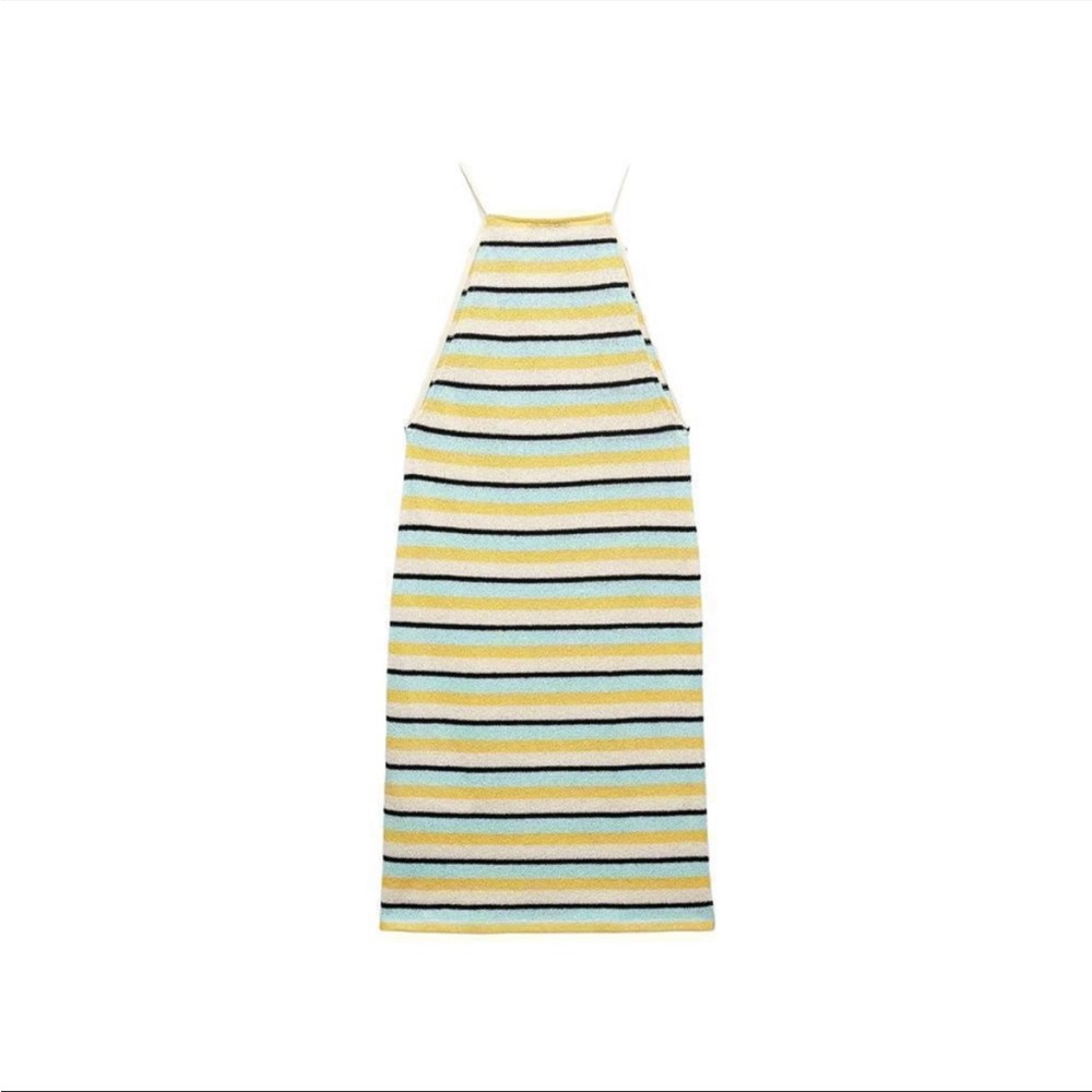Zara Striped Knit Dress